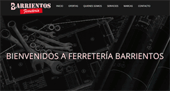 Desktop Screenshot of ferreteriabarrientos.com