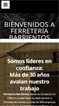 Mobile Screenshot of ferreteriabarrientos.com